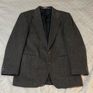 Haggar Men's Blazer in Dark Gray
